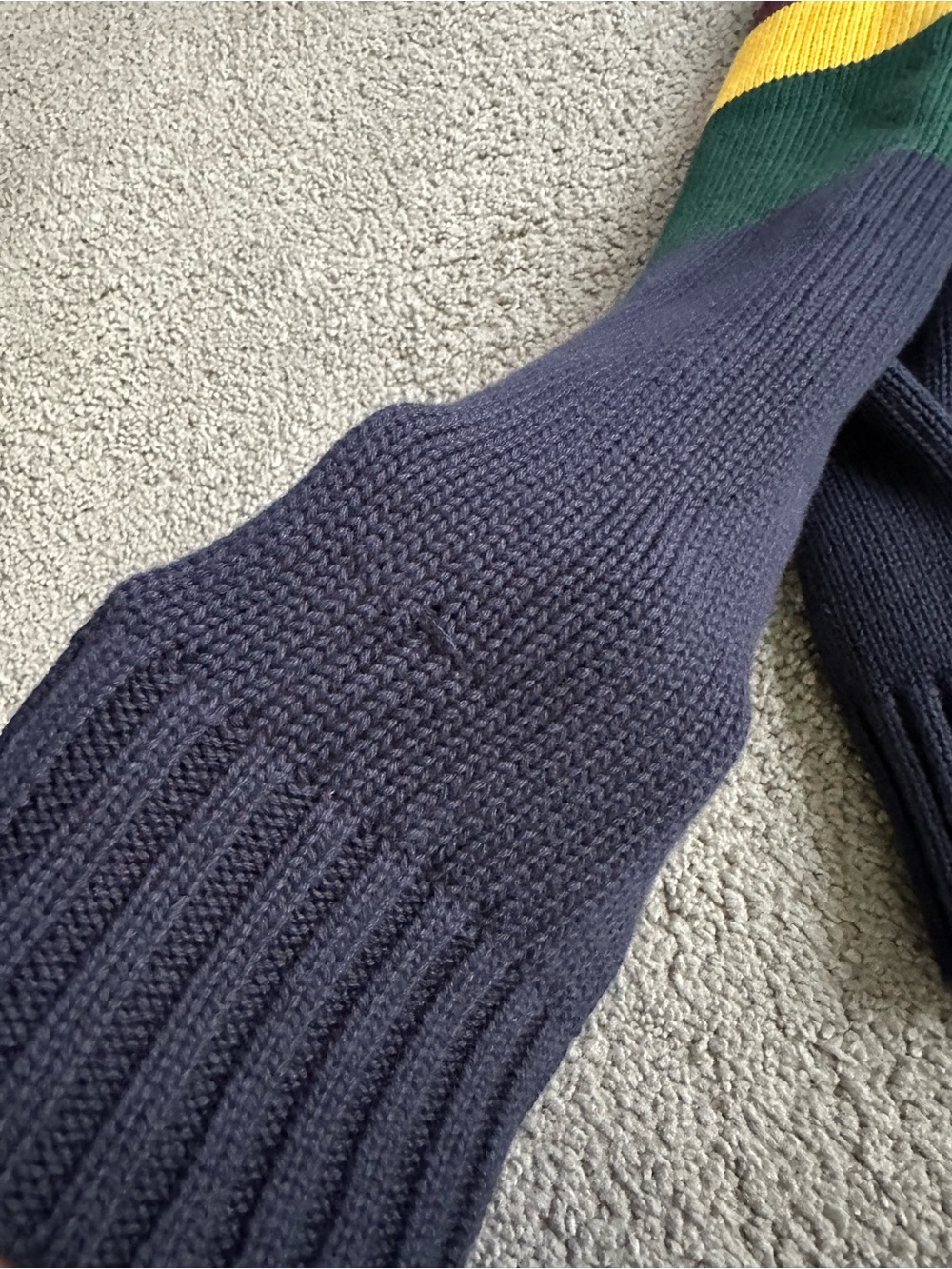 Polo Ralph Lauren Boys Quarter Zip Vintage‎ Pullover Sweater (L) 14-16 - Picture 8 of 8